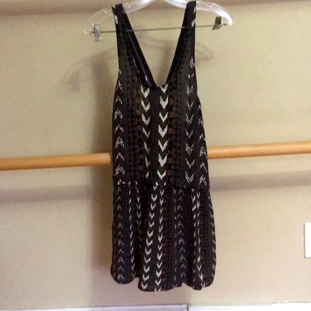 Wilfred Drop Waist Mini Dress